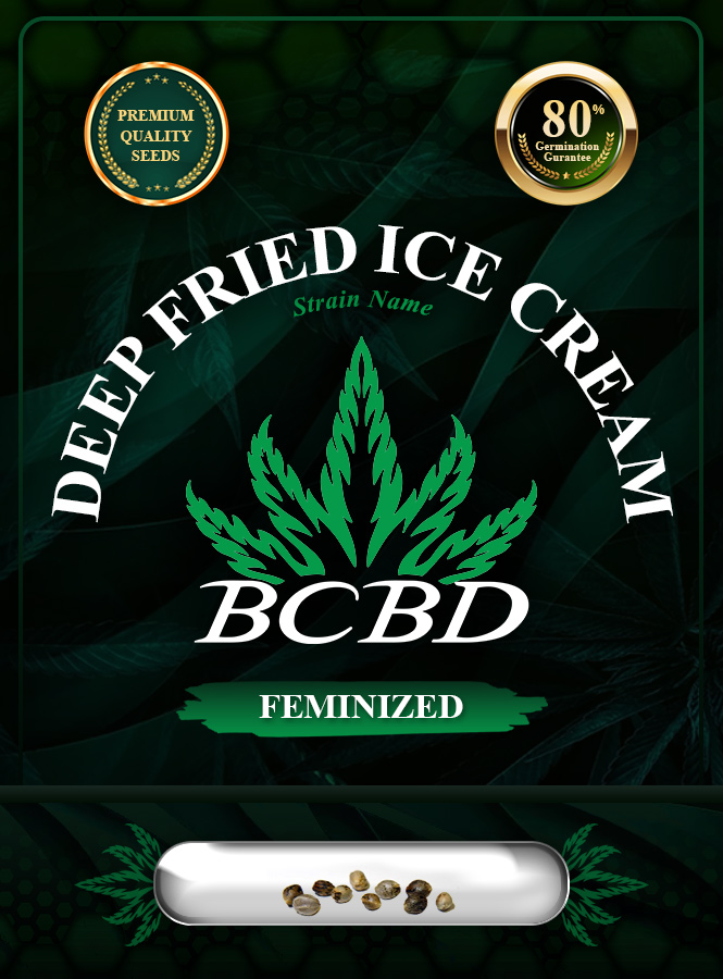 Deep Fried Ice Cream Strain Feminized Marijuana Seeds